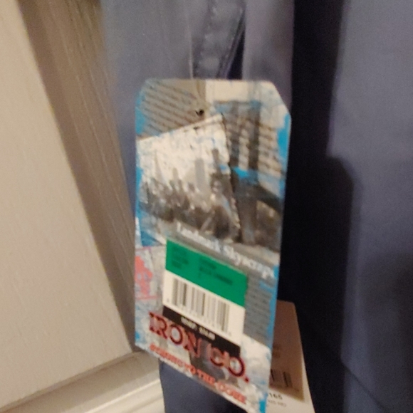 NWT Iron Company Two Toned Color Button Down Shirt - Picture 7 of 8